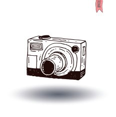 camera icon vector illustration N9