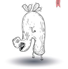 cartoon monster vector illustration N17