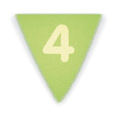 Bunting flag number 4