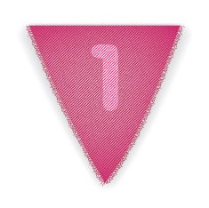 Bunting flag number 1