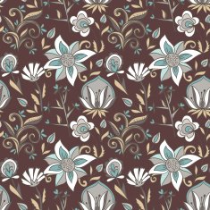 Seamless texture with flowers N49