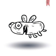 cartoon monster vector illustration N18