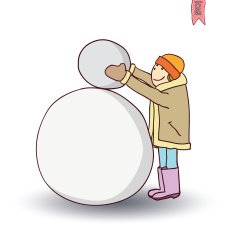 Snowman Vector Illustration N28