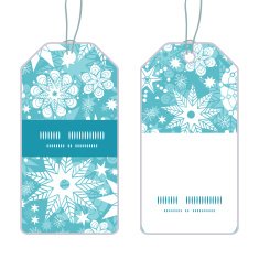 Vector decorative frost Christmas snowflake silhouette pattern frame card template N3
