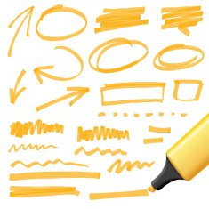 Hand drawn design elements N13