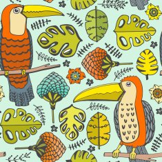pattern with birds N12