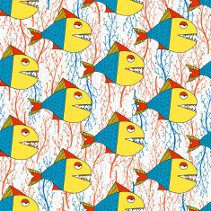 Fish Seamless Pattern N9