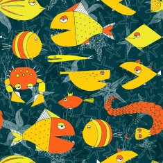 Fish Seamless Pattern N10