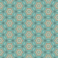 Seamless pattern with mosaic lace ornament N26