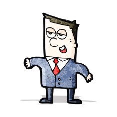 cartoon salesman N38