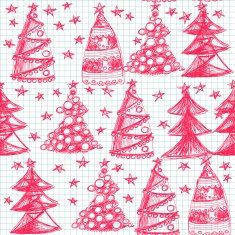 Seamless Christmas Background N6