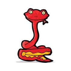 Cartoon Snake N306