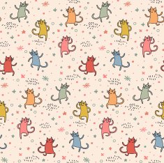 Cute cats dancing