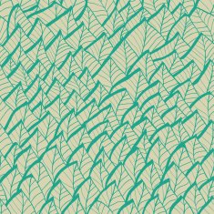 seamless pattern with green leaves N2