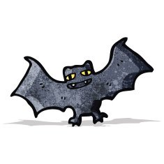 Vampire Bat Cartoon N10
