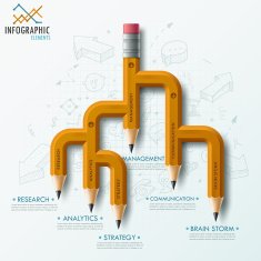 Modern Infographic template N12