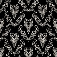 Seamless Ornate Pattern (Vector) Hand Drawn Texture N147