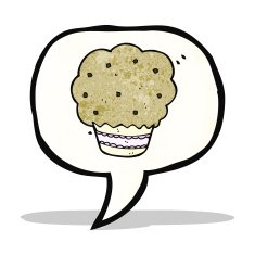 cupcake cartoon symbol N2
