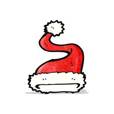 Cartoon Santa Hat N51
