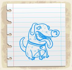 dog cartoon illustration N9