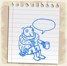 Cartoon poor illustration N3