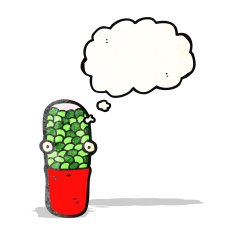 medical tablet with thought bubble