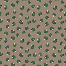broccoli seamless pattern N6