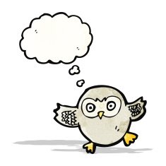 cute little owl cartoon N5