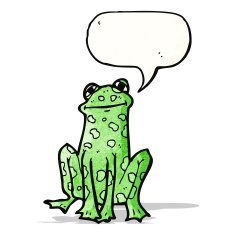 Cartoon Frog N115