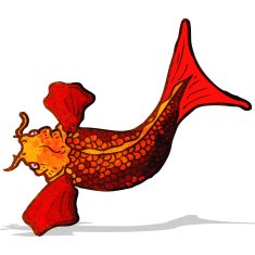 koi carp tattoo illustration N23