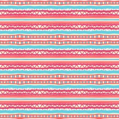 tribal pink and blue pattern N2