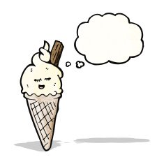 Ice Cream Cartoon Character N31