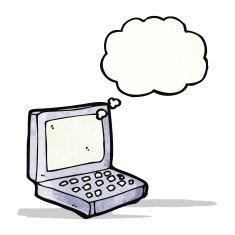 Cartoon Laptop Computer N35