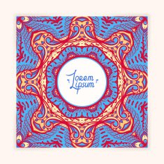 beautiful square greeting card - 2