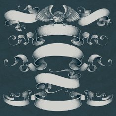 Engraved Ribbons Set