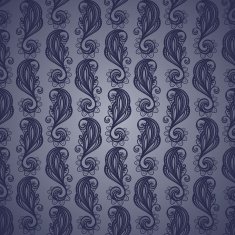 Seamless Ornate Pattern (Vector) Hand Drawn Texture N149