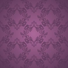 Seamless Floral Pattern (Vector) Hand Drawn Texture N156