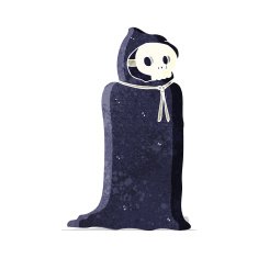 cartoon spooky halloween costume N29