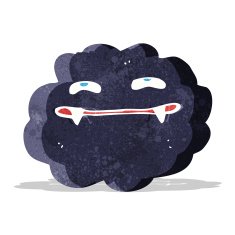 cartoon vampire cloud N10