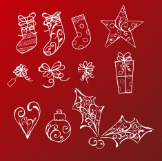 Christmas doodles N23