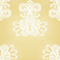 Seamless Ornate Pattern (Vector) Hand Drawn Texture N151