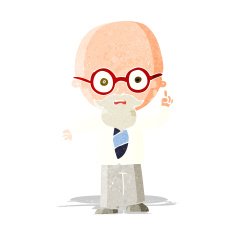 Cartoon Professor N17