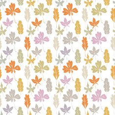 vector seamless pattern with leaves N13