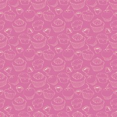 Seamless pattern with sweets N16