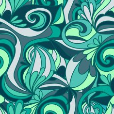 Abstract seamless hand-drawn pattern N76