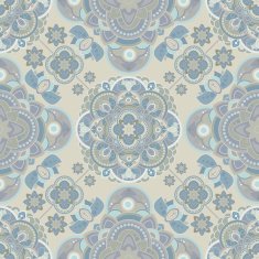 Seamless ornamental light pattern