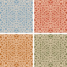 Criss Cross Pattern Set (Seamless)