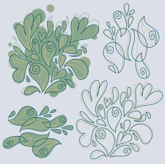 Splash doodles