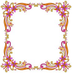 Flower Frame N23