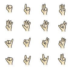 Hand Sign N4 free image download